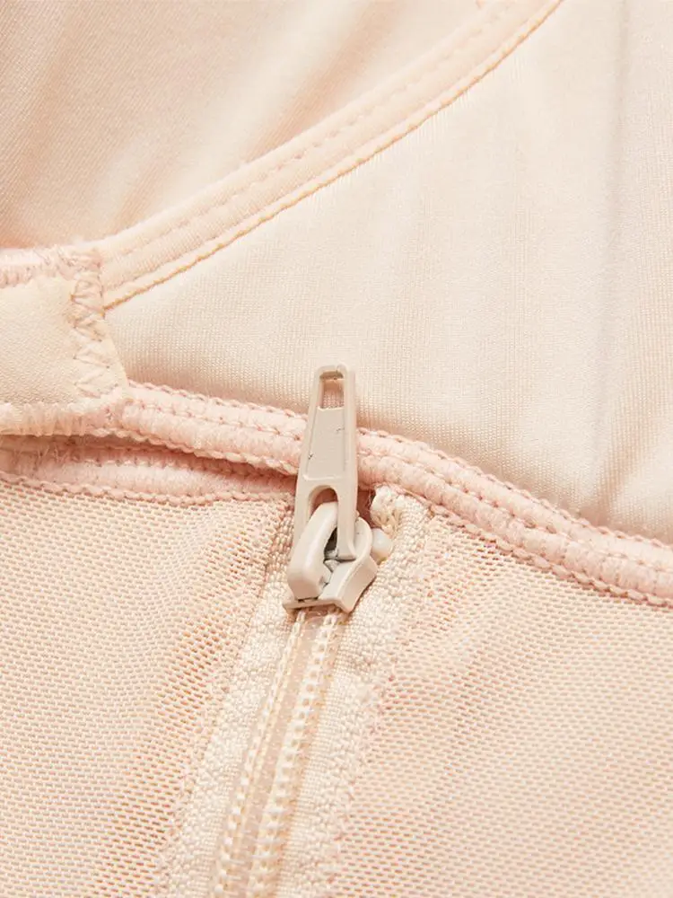 
New Women Body Shaper Slim And Lift Shapewear Butt Lifter High Waist Tummy Control Zipper And Hook Adjustable Bodyshaper 