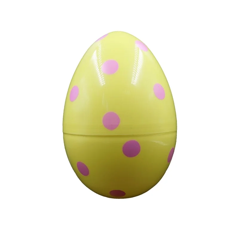 Wholesale Size Custom Printing Logo Large Plastic Egg Hand Painted Easters