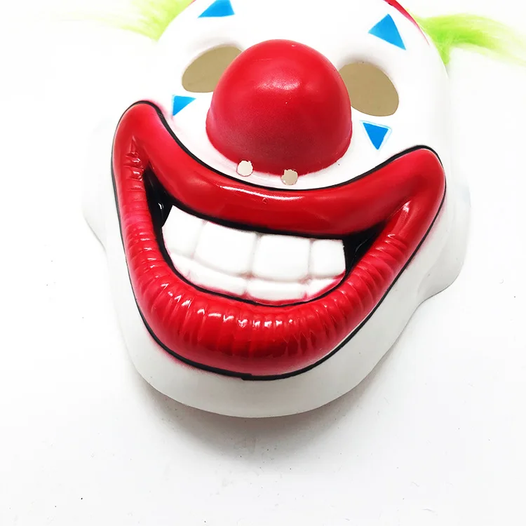 Cosplay Mask Clown Masquerade Halloween Scary Masks Horror Joker Mask Clown Halloween Props Cosplay