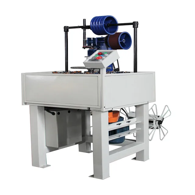 CE high speed 16 24 36 48 spindles vertical type flexible hose braiding machine for steel wire Polyester yarn