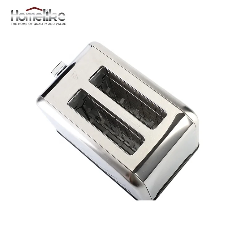  High Quality LED Display Household Commercial Stainless Steel 2 Slice Pop Up