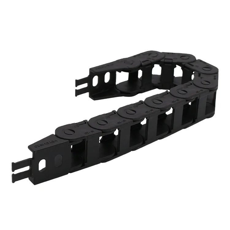 H18X38mm R28 R38 R48 R55 protective bridge cable carrier Engineering plastic cable drag chain for automatic cnc machine tool
