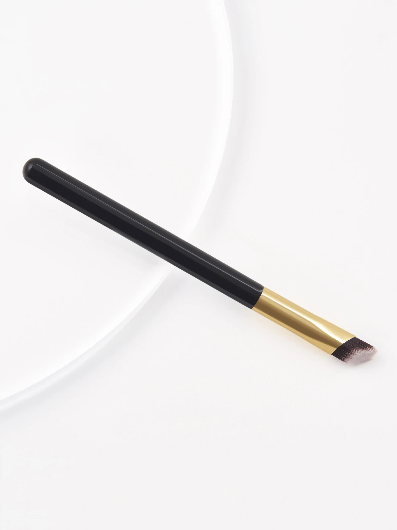 2022 Custom Private Label Professional Multi-purpose Eyebrow Squared Off Makeup Brush Eye Brow Smooth Brush