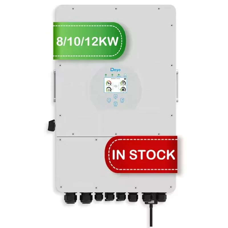 Deye SUN-(5 ~ 12)K-SG04LP3-EU deye hybrid 3 phasen eu 12 кВт sun-12k-sg04lp3-eu Гибридный солнечный инвертор 8 10 кВ12