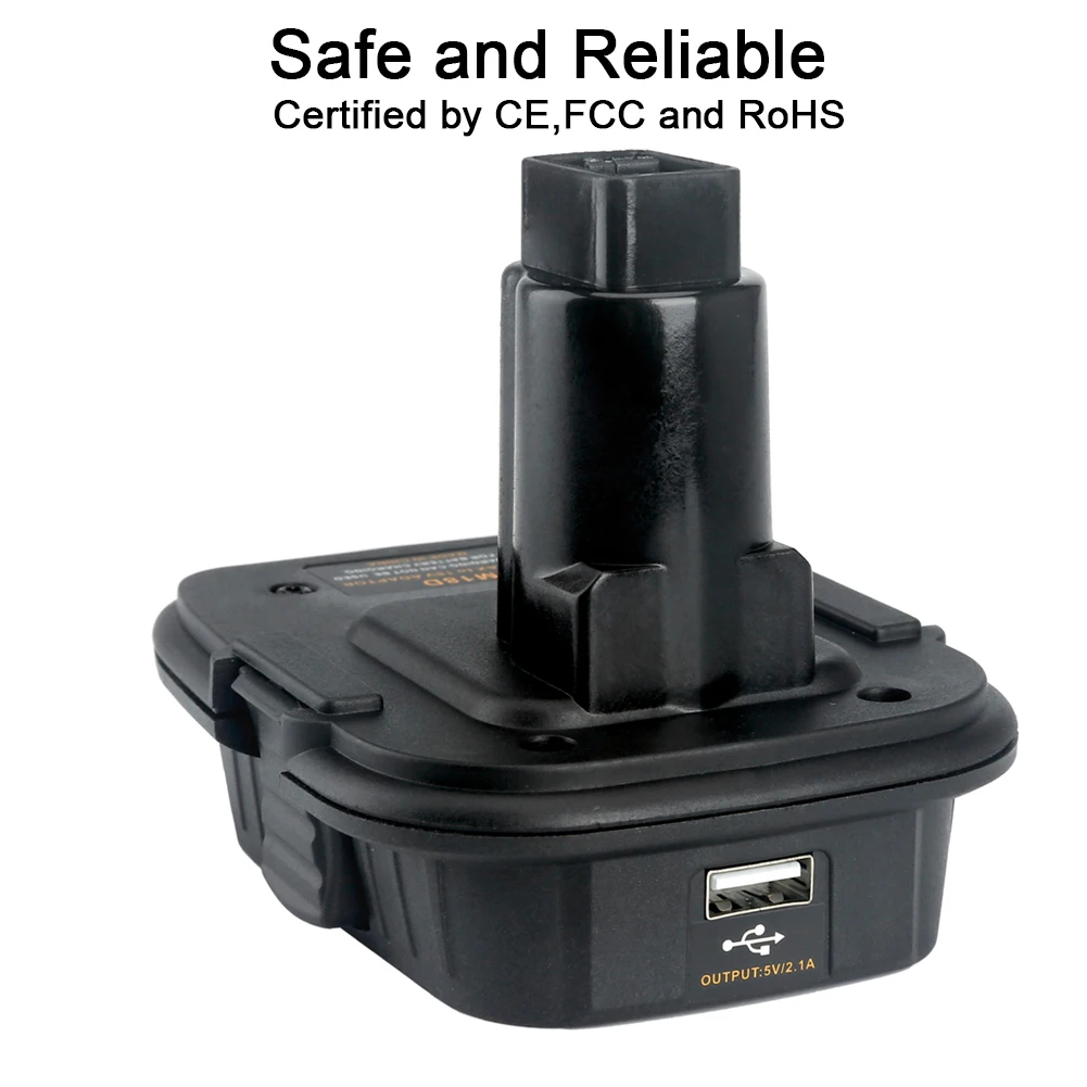 DM18D replace DeWALTs DCA1820 battery adapter 18V  to 20V