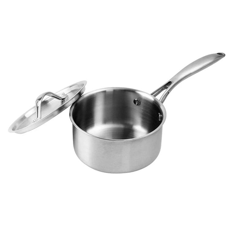 Best Quality mini triply stainless steel soup pot saucepan milk pot