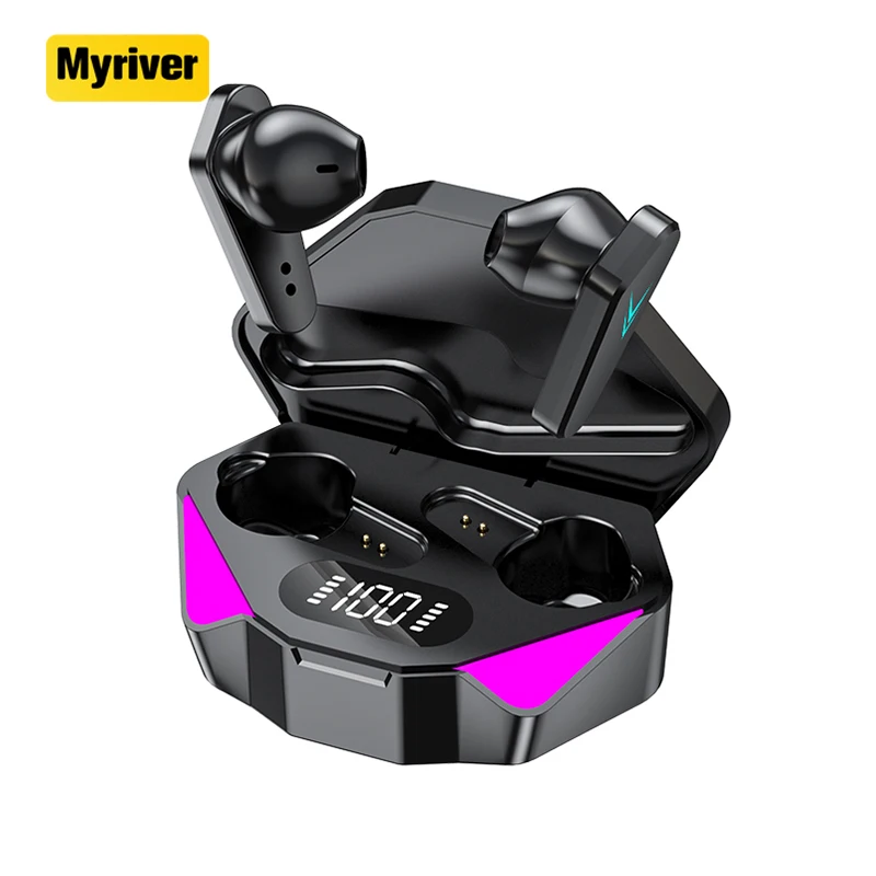 Myriver Cheap Low Price Universal Metal Free Shipping Wireless Gaming Headset Mirror Earphones Headset Headphones For Tv