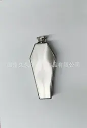 CNFLASK Factory Custom Stainless Steel Alcohol Flask Coffin Flask For Gift