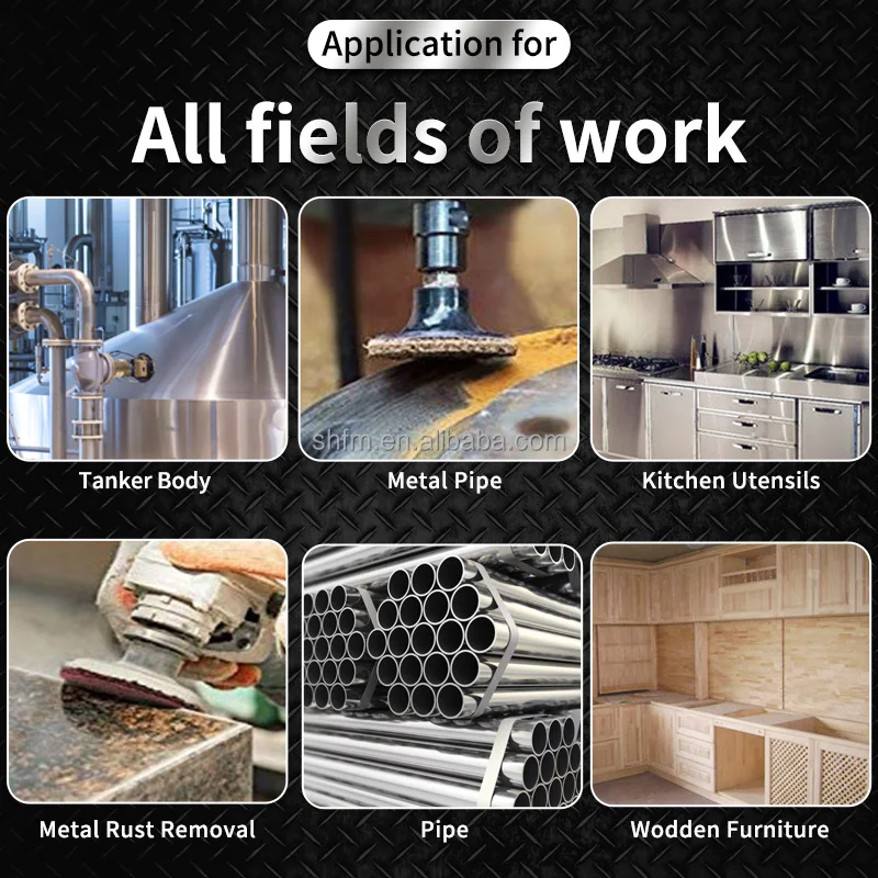 Non-woven Quick Change Grinding Discs