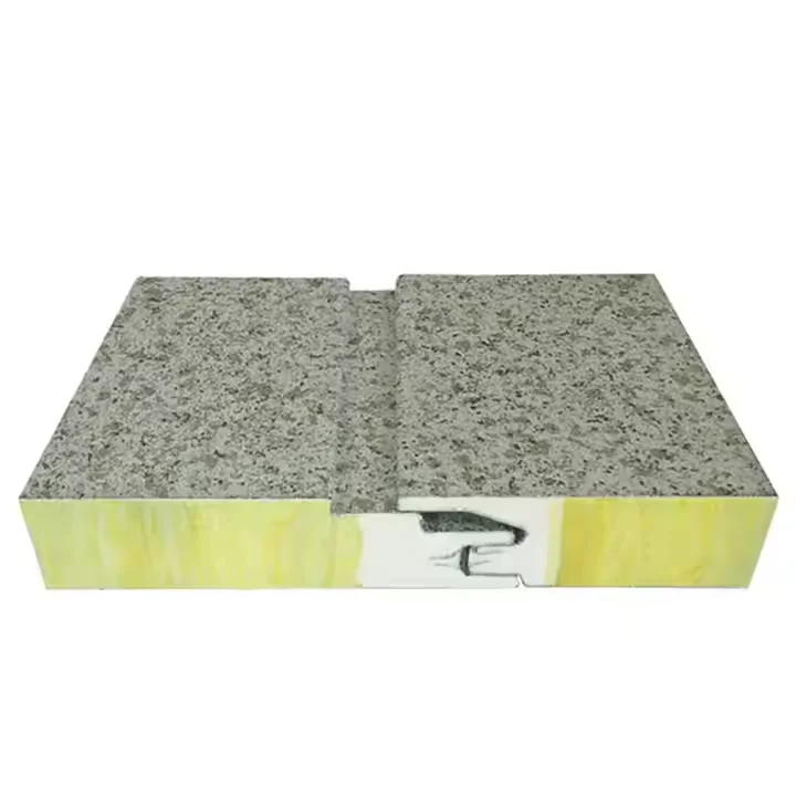 Fire Proof Sandwich Panel Building Materials EPS Exterior Wall Partition Color Steel Plate Metal Normal Core