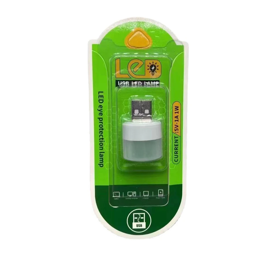 New Released USB LED night light mini portable book lamp for Power Bank PC Laptop Car charging adapter