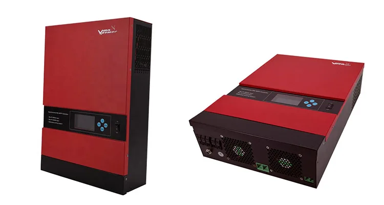 Vmaxpower 48V 5kw Hybrid Built-In MPPT Controller Pure Sine Wave Off Grid High Frequency Solar Inverter