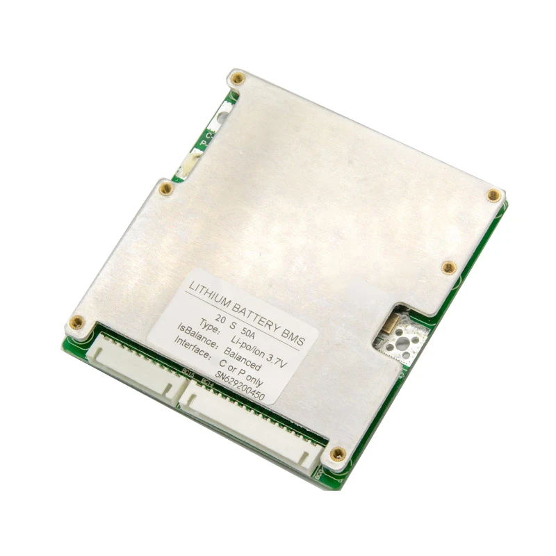 JBD BMS lifepo4 20s 50A 72v lifepo4 pcb with balance and temperature control