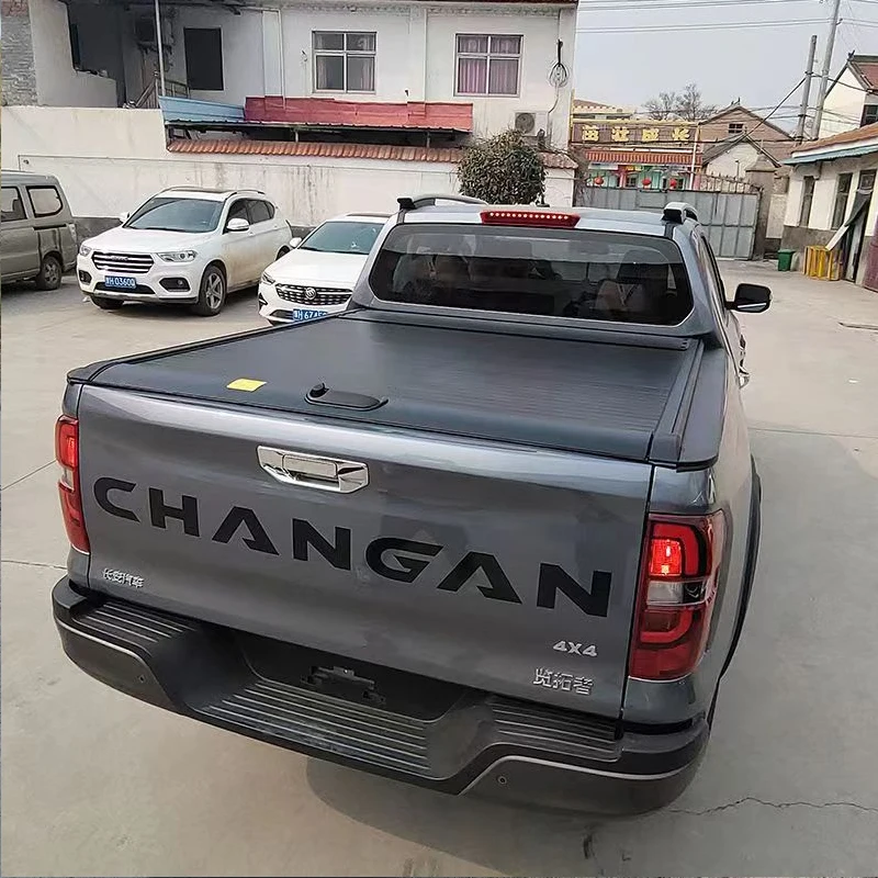 Roller shutter lid pickup tonneau cover for Maverick Titan Frontier D22 D40 Peugeot Landrek JEEP Benz X250 SsangYong Musso