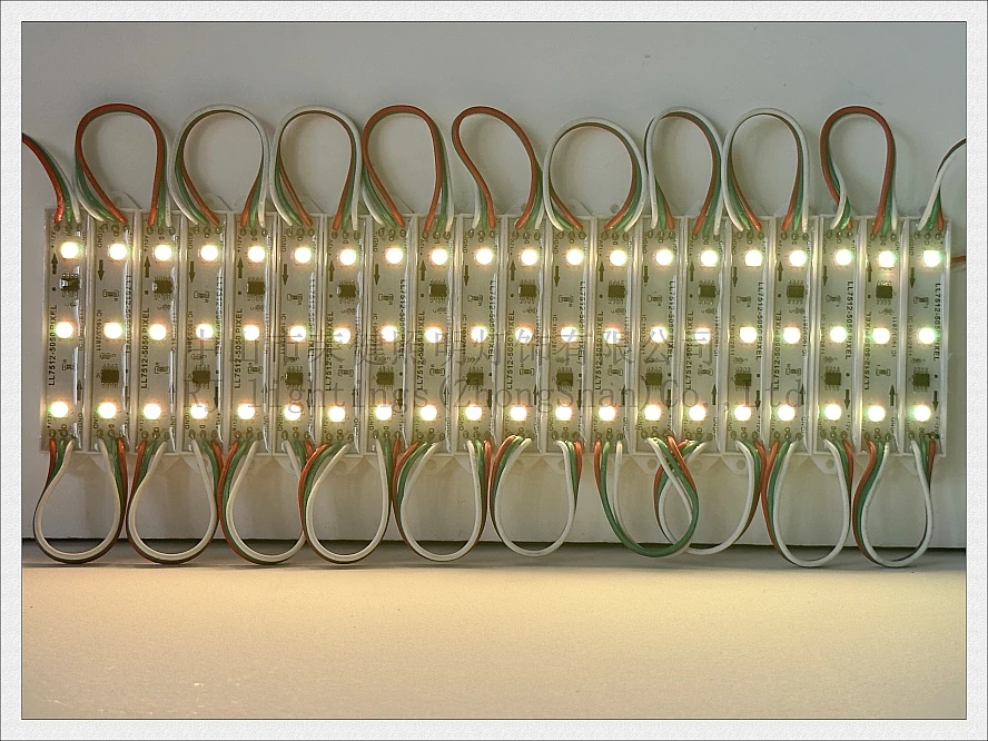 LED Module WS2811 Magic Addressable SMD 5050 LED Back Light Module DC12V 3 Led WS 2811 Full Color in Stock Ready to Ship