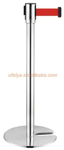 Top Quality Stainless Steel Stackable strip Belt Barrier airport barrier