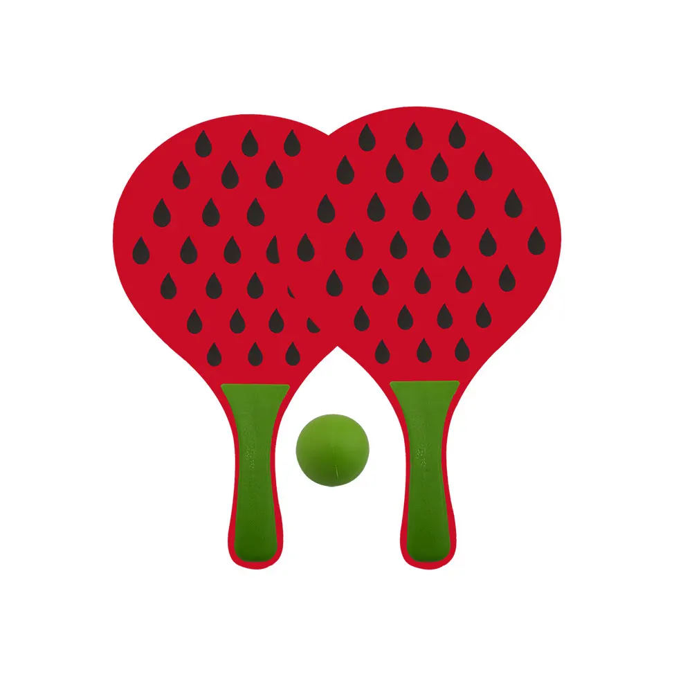 wooden beach racket,Wooden beach bats,Hot sale promotion beach paddle Beach racket ball game set