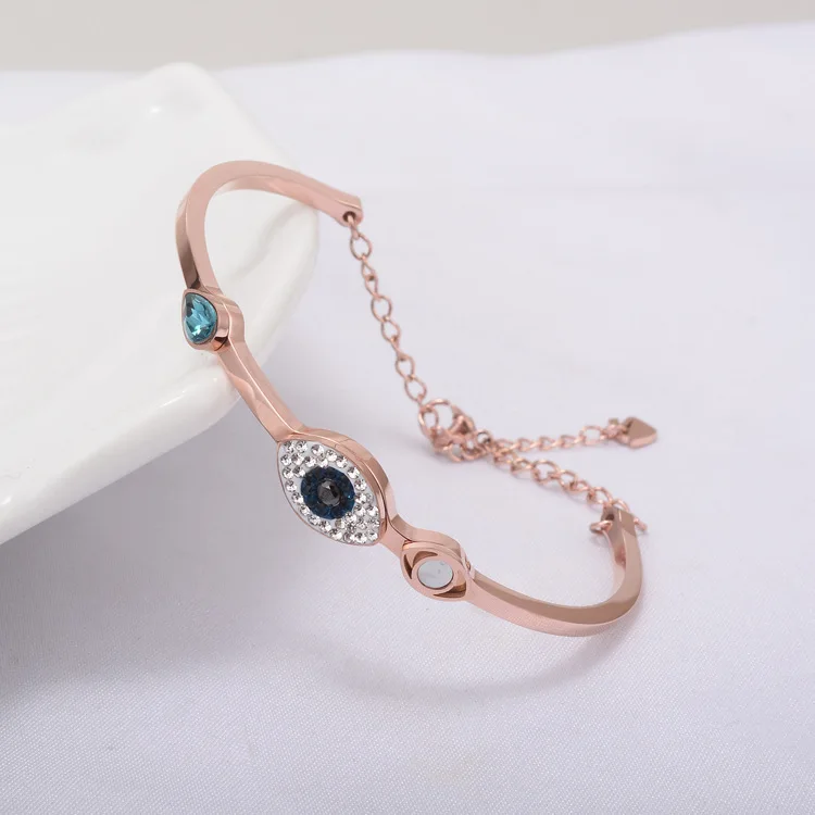 Demon Eye Gothic Style Bracelets on Hand Bracelets for Women Friends Couple Turkish Fashion Jewelry Accessories 2022