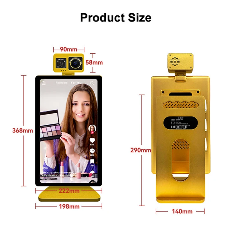 Broadcast machine livestream video camera tiktok facebook youtube livestream device