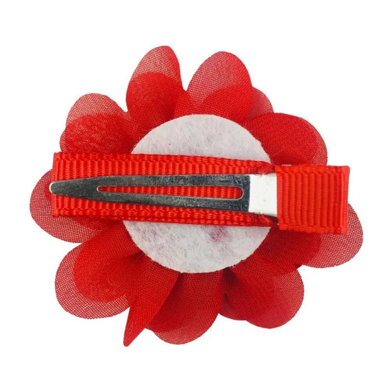 5cm e lined duck bill alligator hair clip Silk hair bow hair clip suitable for baby girls, toddlers, children and teenagers