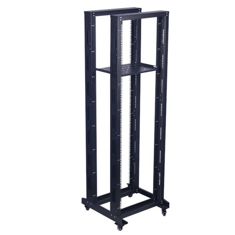 BOLEIN 22U 27U 32U 37U 42U 47U 19 Inch Network Cable Management Frame Adjustable Rack Height Double DDF Open Rack Cabinet