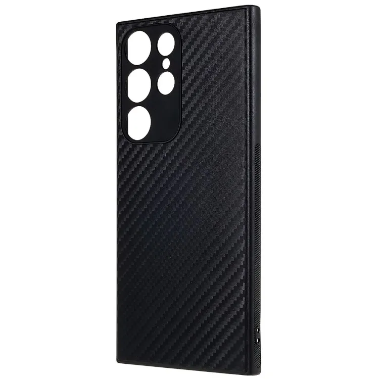 2023 New Product Carbon Fiber TPU S23 Ultra Phone Case for Samsung Galaxy S23 Ultra Mobile Phone Case