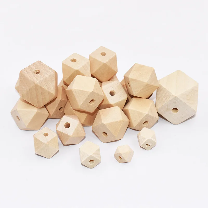 Фабричный поставщик, домашний декор, экологичные натуральные деревянные бусины оптом