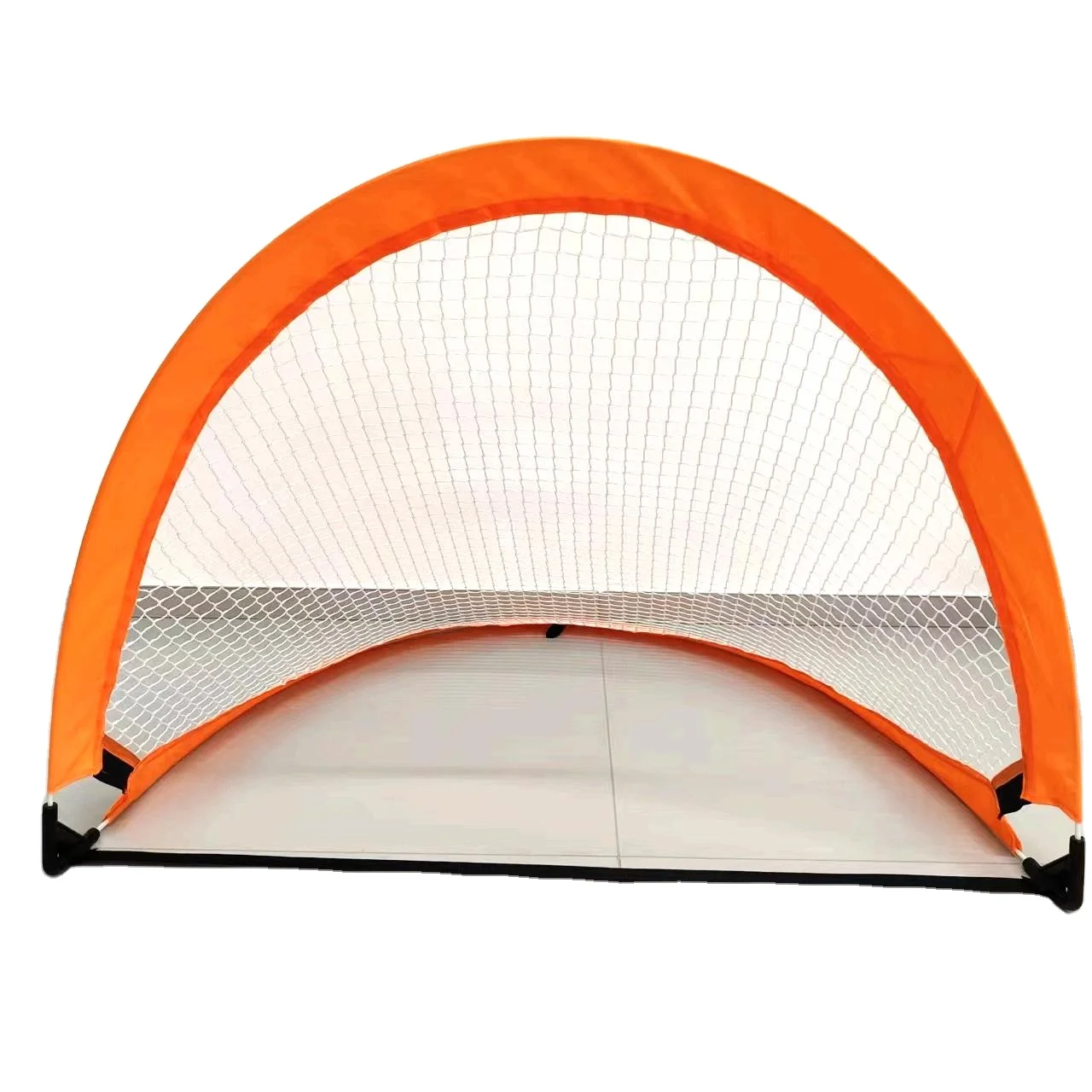 Folding Gate for Football Exactness Soccer Goal Easy Open Pop-Up Football Net Goals Oxford Cloth Solid Fiberglass