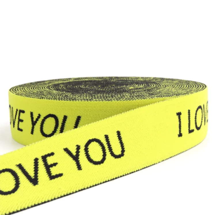 Design Elastic Band Custom Made Logo Tape Custom Elastic Band for Mens Underwear