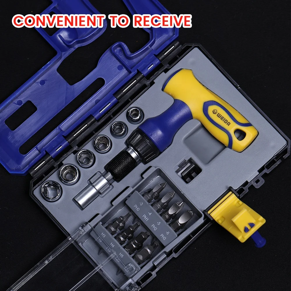 Maxpower 24 in 1  Bits and socket wrench set with Storage Case for Home