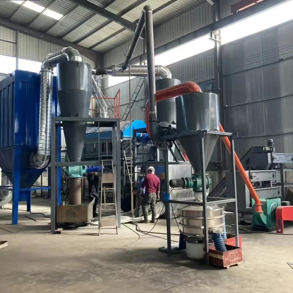 Battery recycling plant equipment electric car waste lithium battery recycle machine