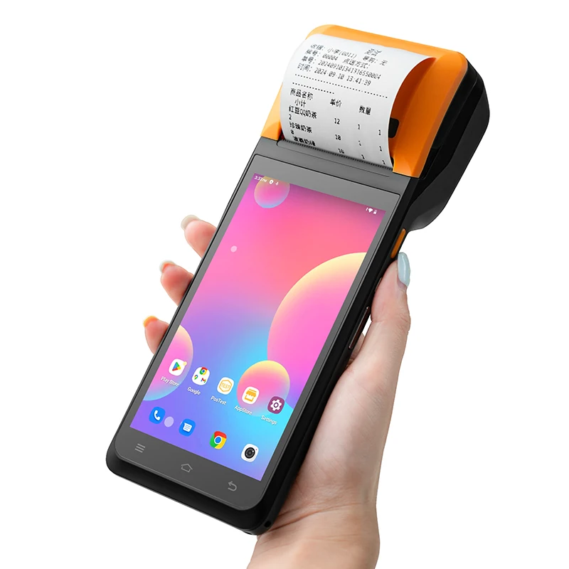 Hanbu Pos Billing Machine Android 12 2+16gb Pos Terminal 4-Core NFC 4G Retail Handheld Android 12 pos machine