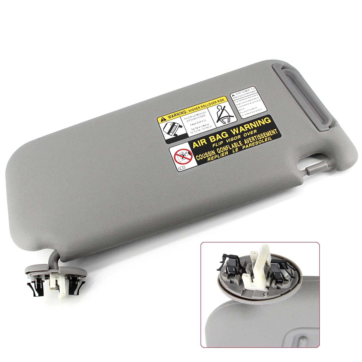 2006-2013 car Sun Visor Gray Left Driver Side Sunshade With Sunroof 7432042501B2 74320-42501-B2 For TOYOTA RAV4