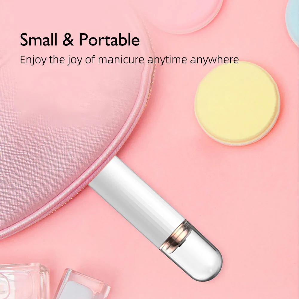 Portable Electric Nail Drill Machine Home Beauty Device Manicure Tools with Strong Motor Power