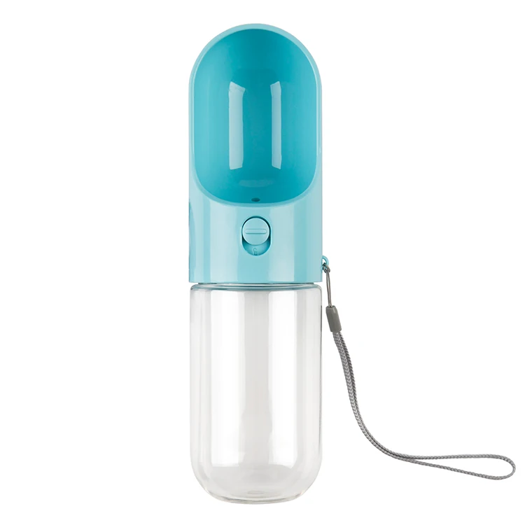 Поставщик от производителей домашних животных пластиковая портативная бутылка для воды для собак и кошек