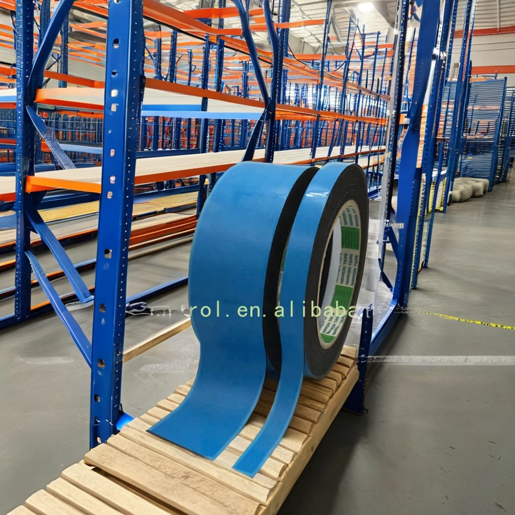 Double-Sided Black Foam Tape for Versatile Masking Applications Adhesive Tape Roll