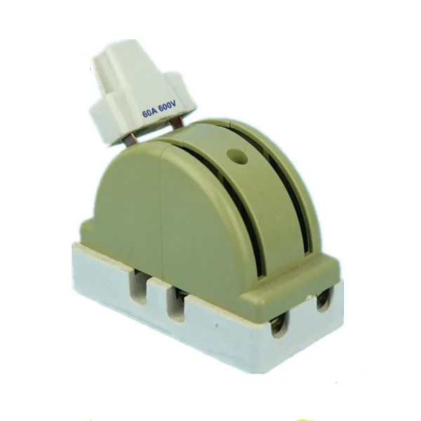 High quality D2P60A ceramic knife switch  change over 2p60A