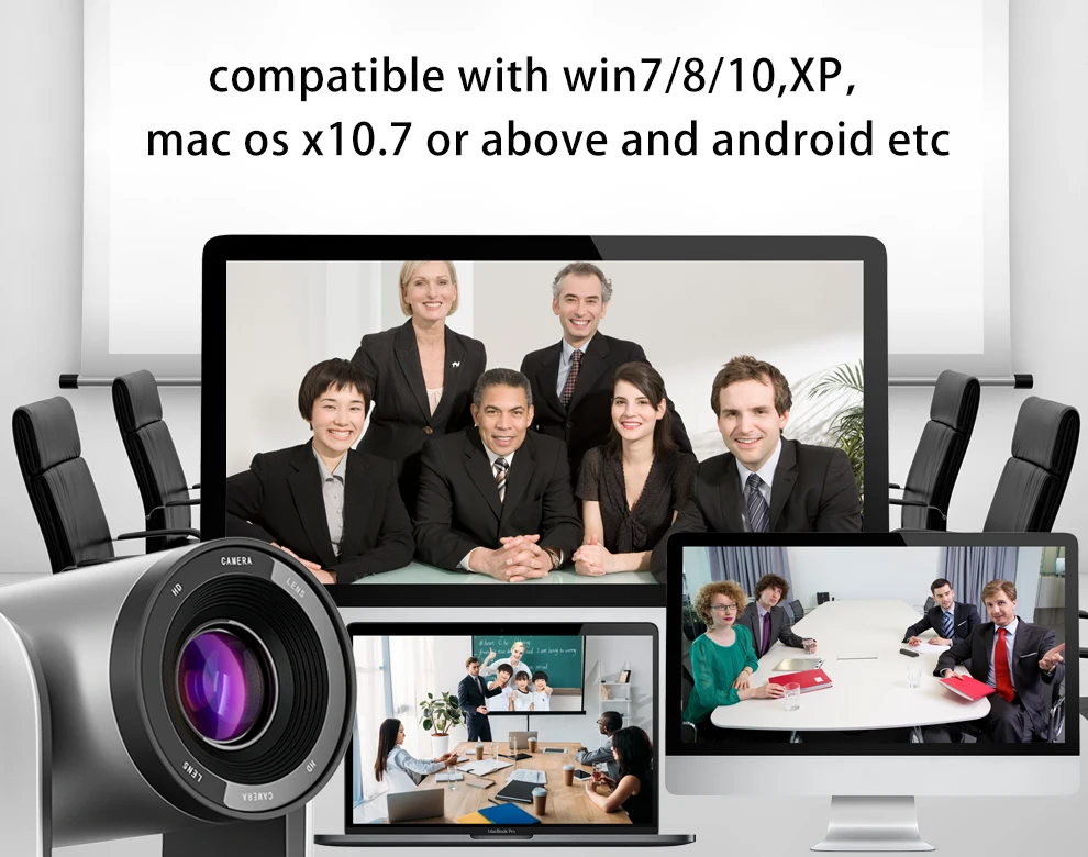 Hosodo HSD-VC210 10x цифровой зум профессиональные 360 градусов автоматическое слежение за классная Лекция камера