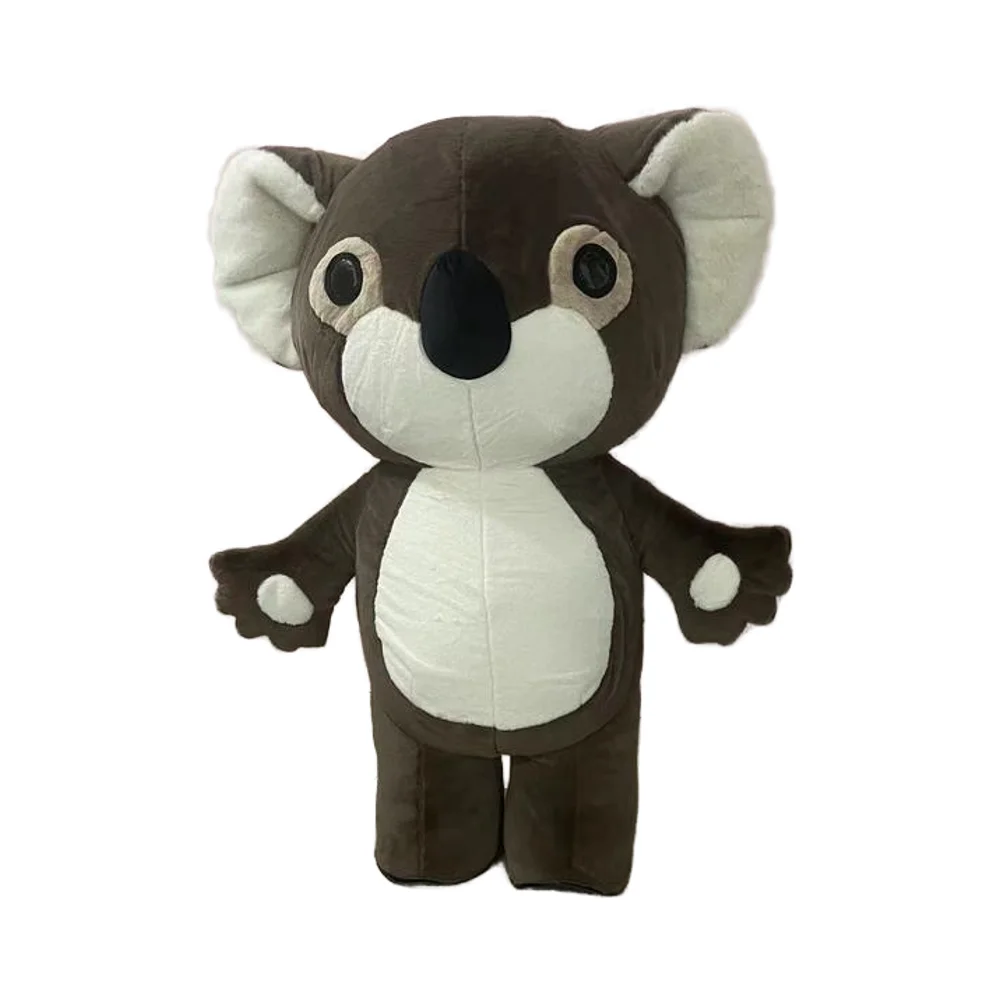 Kinqee Dark brown animal mascot costumes/raccoon bear mascot costumes