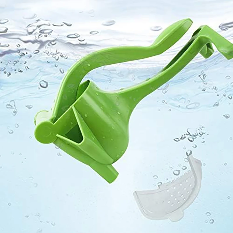 Portable Plastic Manual Juicer Large Capacity Large Volume Lemon Squeezer Citrus Juice Extractor