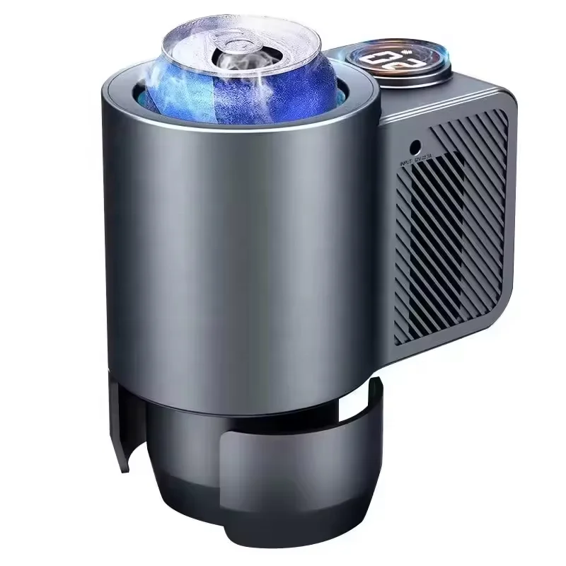 DC12V Car Cooling and Heating Cup Holder Auto for Can Beverage Coffee Warmer Drink Cold and Hot Mug