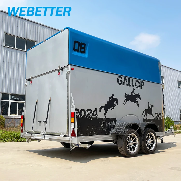 WEBETTER Traditional Series Two-Horse Trailer Australian Standard Horse Box Trailer For Sale