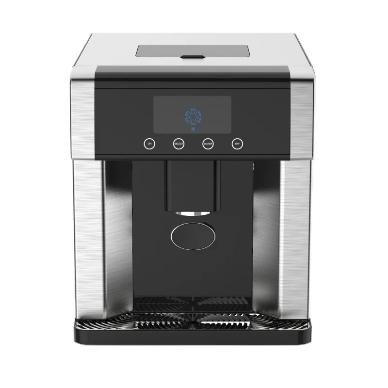 New Ice Maker with Ice dispenser  1.8L Water Dispenser  10-15kgs per day Ice Cube Maker