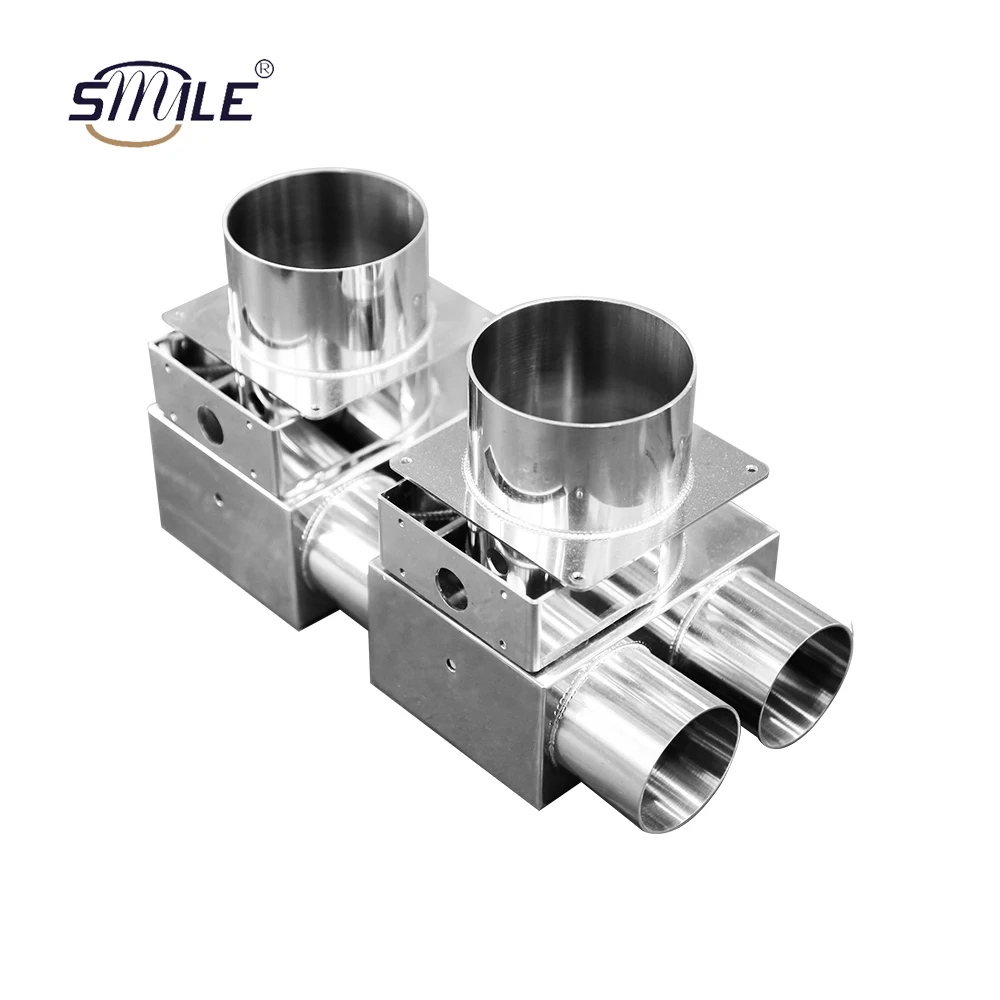 CHNSMILE Sheet metal processing Pipe laser cutting welding services metal stamping parts