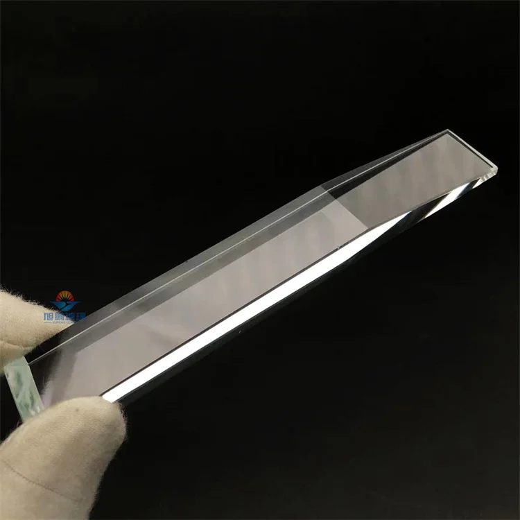 High quality tempered glass CNC beveled edge precision grinding and irregular cutting manufacturer supplied directly by Xupeng