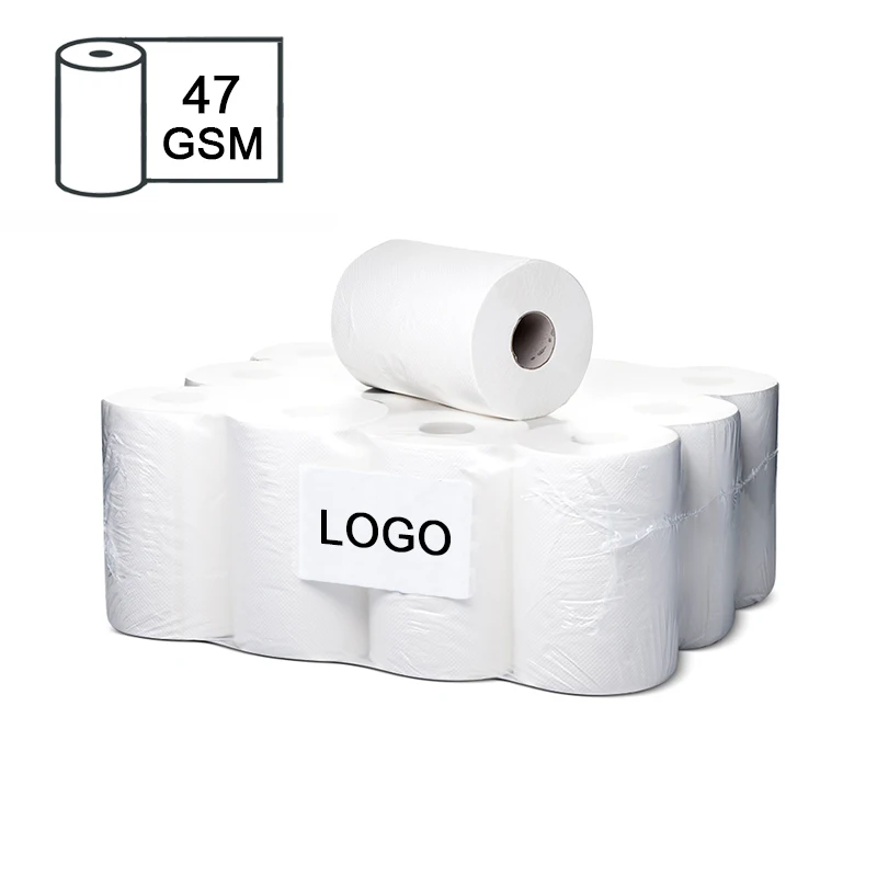Free Samples Included High-Quality 47GSM Paper Towels Roll for Wholesale