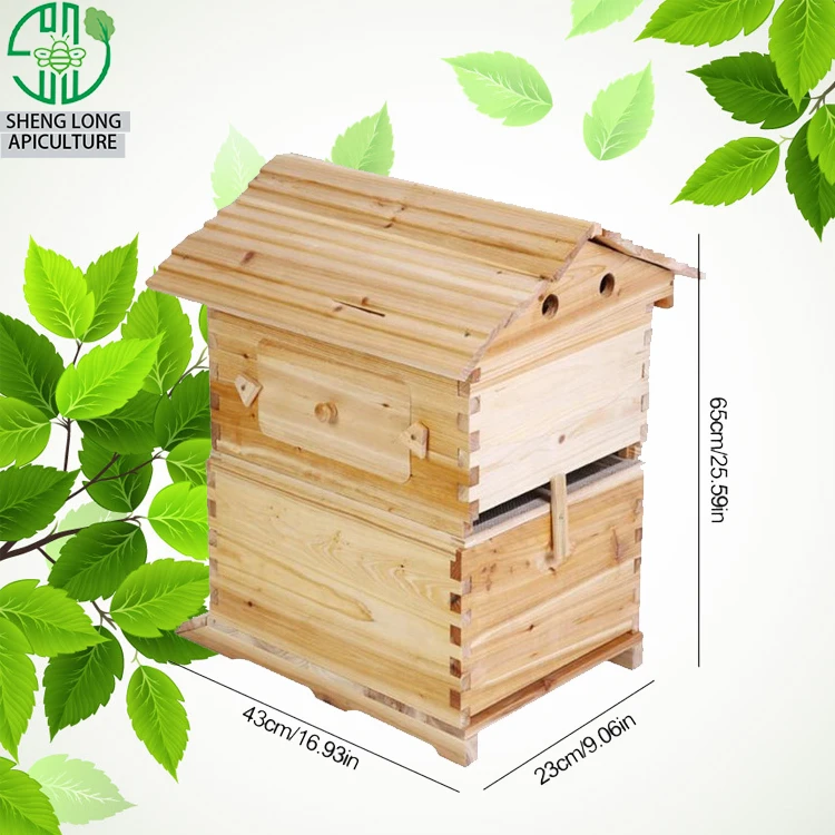 
2 Layers Langstroth 8/10frames bee hive price not with frames New Zealand pine 