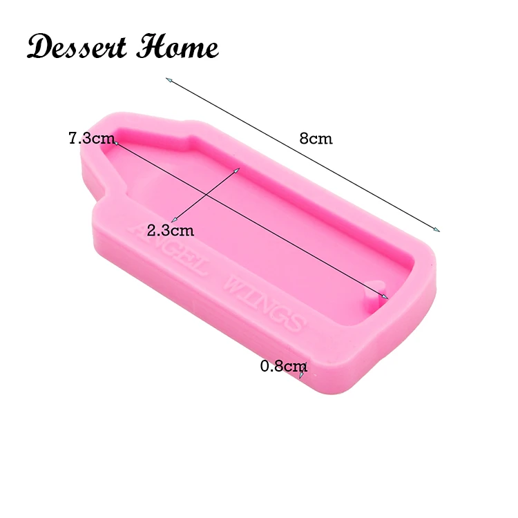DY0152 Shiny Crayon Keychain Mold DIY Pen Epoxy Resin Silicone Pencil Molds, Chocolate Fondant Sugarcraft Molds DIY Cake
