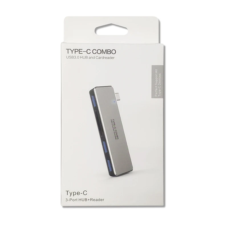 Многопортовый док-станционный концентратор Usb Type-C 4K 5 в 1