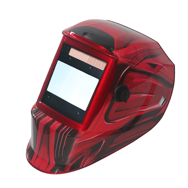 Big 4 Arc Sensor DIN5-DIN13 Solar Auto Darkening TIG MIG MMA Grinding True Color Welding Mask Welder Cap Large Window
